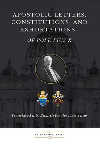 Catholic Book - Apostalic Letters of Pope Pius X